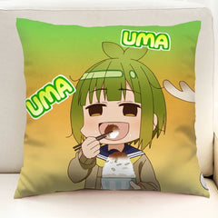 Cute Anime Throw Pillow