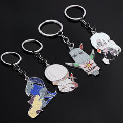 Game Metal Keychain Necklace