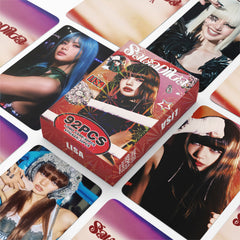 92PCS LISA SaWaDiKa Photo Card Star Sticker