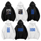 KPOP Album Karma Graphic Print Pocket Hoodie