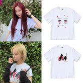 Giselle Winter Graphic Short-sleeved T-shirt