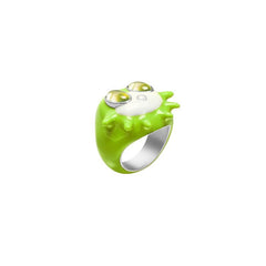 Baby Fugu Zircon Ring