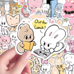 118 Kpop Animals Stickers