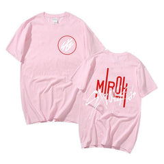 Korean Style Letter Printed Unisex T-shirt