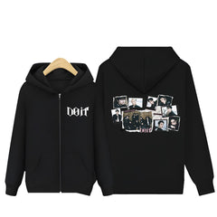 SKZ Album DO IT Logo Hooded Zipper Cardigan