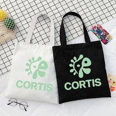 KPOP LOGO Canvas Tote Bag