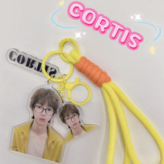 JUHOON Acrylic Keychain Schoolbag Pendant