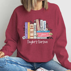 Taylor's Version Casual Crew Neck Sweatshirt