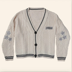 Women's Folklore Knitted Cardigan Sweater