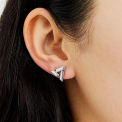 Kpop Logo Stud Earrings