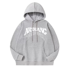 JK V ARIRANG Printed Loose Hoodie