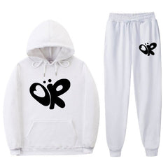 Unisex Leisure Olivia Hoodie Sports Pants Set