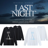 KPOP Album LAST NIGHT Long Sleeve Loose T-Shirt