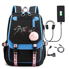 Kpop Logo Large Capacity Backpack