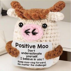 Positive TACO Crocheted Doll