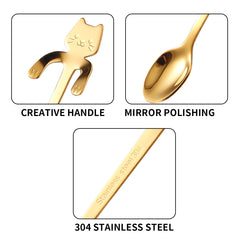 CAT TEA SPOON