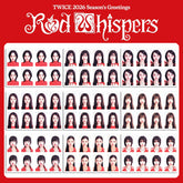 TWICE RED WHISPERS One Inch ID Photo