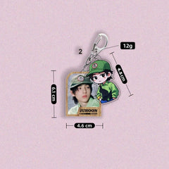 KPOP KEONHO JAMES Pendant Bag Keychain