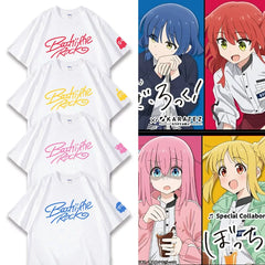 Bocchi Yamada Ijichi Cotton Short Sleeve T-Shirt