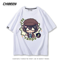Versatile Dazai Anime Short Sleeve Top