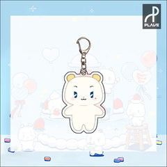 Kpop Cartoon Acrylic Key Ring Pendant Accessories