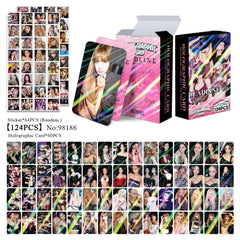124PCS BP WORLD TOUR DEADLINE Photocard Sticker