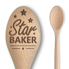 Stir You Must Laser Engraved Wooden Spoon