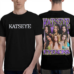 Casual Kpop Katseye Gabriela Logo T-Shirt
