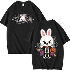 SKZ Halloween Printed Short Sleeve T-Shirt