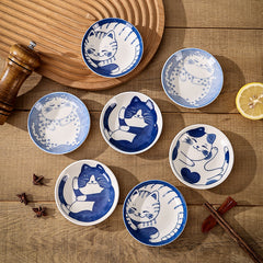 Cute Cat Small Bowls 4P Set