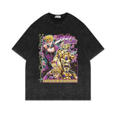 Vintage JOJO Graphic Washed Short-sleeved T-shirt