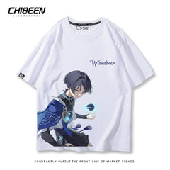 Casual Game Cotton Short Sleeve T-Shirt