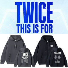Casual TWICE ThisIsFor Pullover Hoodie Jacket