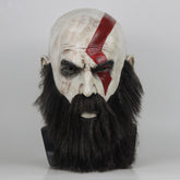 Kratos Cosplay Latex Mask Props