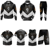 Trendy Game Digital Print Men's Loose Hoodie Pants