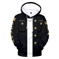 Anime COS Digital Print Pullover Hoodie