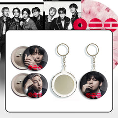 BANGTAN "ARIRANG" Badge Mirror Keychain