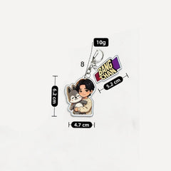 Felix Han Lee Know Pendant Keychain