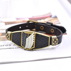Anime Strap Cowhide Bracelet
