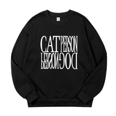 Men's and Women's CATDOG PERSON Sweatshirt Trousers