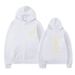 Trendy Letter Casual Pullover Hoodie