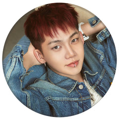 TREASURE LAST NIGHT Badge Keychain Pendant