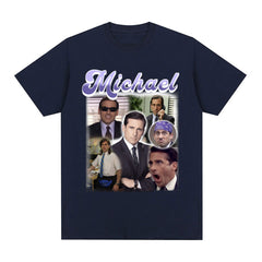 Michael Scott Collage Print T-shirt