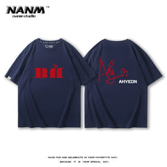 KPOP HELLO MONSTER Logo Printed T-Shirt