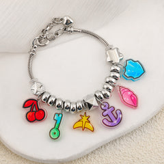 Katseye Cartoon Pendant Bracelet