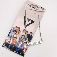 KPOP Letter Titanium Steel Necklace