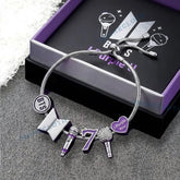 BANGTAN Mic 7 Element Stainless Steel Bracelet
