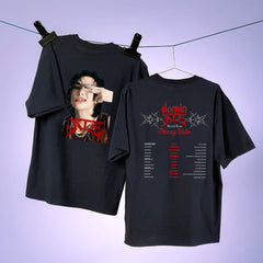 Unisex ATE Logo Printed Loose Short Sleeve T-Shirt