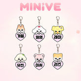 "MINIVE" Cartoon Acrylic Keychain