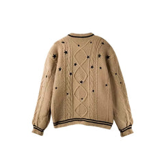 TS FEARLESS Single-breasted Sweater Cardigan